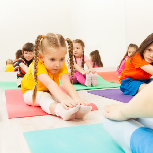 Tiny Tumblers gymnastics classes